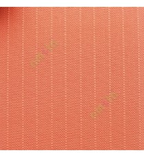 Orange color vertical stripes texture finished surface thick material vertical blind